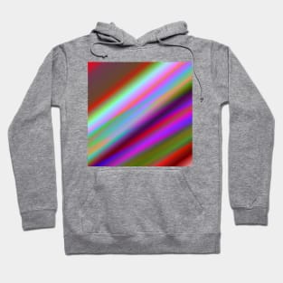 multicolored abstract rainbow texture art Hoodie